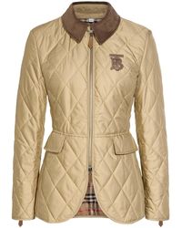 Burberry Ongar Jacke - Natur