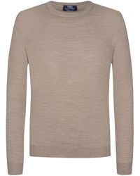 Fedeli Pull M.L Herren Bekleidung Pullover und Strickware Rundhals Pullover Pullover in Grau für Herren 