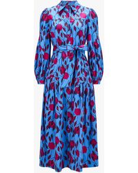 Diane von Furstenberg - Lux Hemdblusenkleid - Lyst
