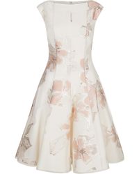 Talbot Runhof Korbut21 Cocktailkleid - Natur