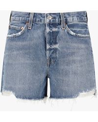 Agolde - Parker Long Jeansshorts Loose Fit Vintage Short - Lyst