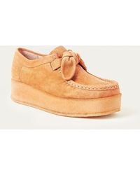 tabitha tan knot chukka shoe