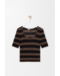Loewe - Short Sleeve Sweater - Lyst