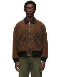 Loewe - Bomber Jacket In Technical Cotton - Lyst
