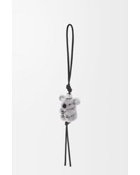 Loewe - Charm Koala En Fieltro Y Piel De Cuero Mujer - Lyst