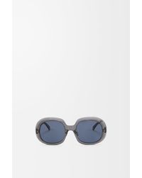 Loewe - Mini Anagram Steps Square Sunglasses For - Lyst