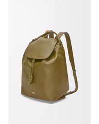 Loewe - Luxury Flamenco Backpack In Shiny Supple Calfskin - Lyst