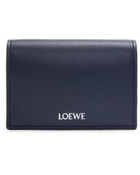 Loewe - Luxury Slim Bifold Cardholder In Shiny Nappa Calfskin For - Lyst