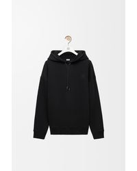 Loewe - Sudadera Con Capucha De Corte Holgado En Algodónsize Hombre - Lyst