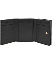 Loewe - Luxury Puffer Anagram Trifold Wallet In Shiny Nappa Calfskin - Lyst