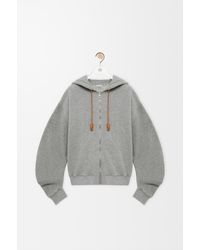 Loewe - Sudadera Con Capucha En Algodón Y Cashmere - Lyst