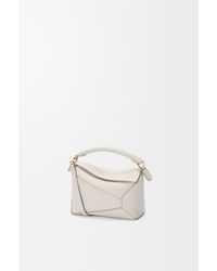 Loewe - Luxury Small Puzzle Bag In Soft Grained Calfskin For - Lyst