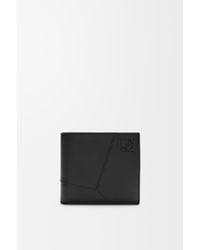Loewe - Cartera Puzzle Con Dos Pliegues Y Monedero En Piel De Cuero Hombre - Lyst