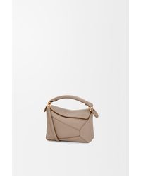 Loewe - Minibolso Puzzle Edge En Suave Piel De Cuero Graneada Mujer - Lyst