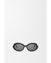 Loewe - Gafas De Sol Mini Oval Slim Mujer - Lyst