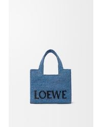 Loewe - Mini Font Tote - Lyst
