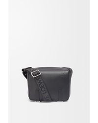 Loewe - Bolso Military Messenger Xs En Piel De Cuero Y Jacquard Hombre - Lyst