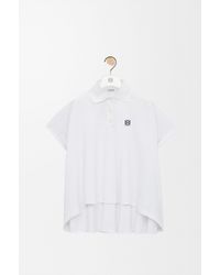 Loewe - Polo En Algodón Mujer - Lyst