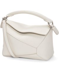Loewe - Luxury Mini Puzzle Bag In Soft Grained Calfskin - Lyst