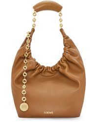 Loewe - Luxury Small Squeeze Bag In Nappa Lambskin - Lyst