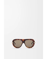 Loewe - Pilot Slim Sunglasses For - Lyst