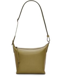 Loewe - Luxury Small Cubi Crossbody Bag In Supple Smooth Calfskin And Jacquard - Lyst