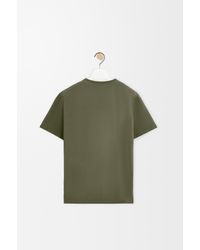 Loewe - Luxury Relaxed Fit T-shirt In Cotton - Lyst