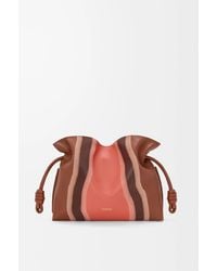 Loewe - Bolso Flamenco Clutch Mediano Landscape En Piel Napa De Cuero Mujer - Lyst