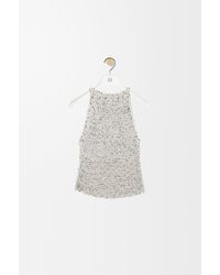 Loewe - Top En Mezcla De Algodón Mujer - Lyst