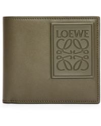 Loewe - Bifold Wallet In Satin Calfskin - Lyst