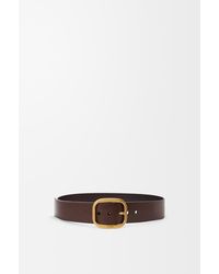 Loewe - Rounded Soft Belt In Classic Calfskin - Lyst