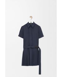 Loewe - Pleated Dress - Lyst