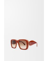 Loewe - Sierra Square Sunglasses For - Lyst