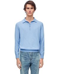 Loewe - Polo Sweater In Cashmere - Lyst