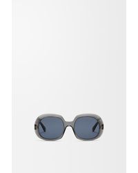 Loewe - Mini Anagram Steps Square Sunglasses For - Lyst