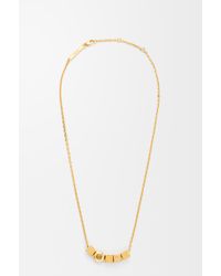 Loewe - Pebble Cube Necklace - Lyst