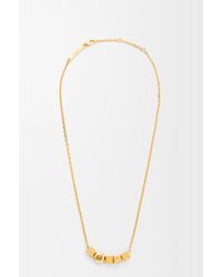 Loewe - Pebble Cube Necklace - Lyst