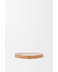 Loewe - Luxury Reversible Anagram Belt In Smooth Calfskin - Lyst