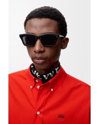 Loewe - Sigma Slim Sunglasses For - Lyst