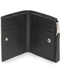 Loewe - Luxury Puzzle Slim Compact Wallet In Classic Calfskin - Lyst