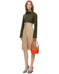 Loewe - Cropped Shirt In Cotton - Lyst