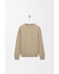 Loewe - Anagram Crew Neck Jumper - Lyst