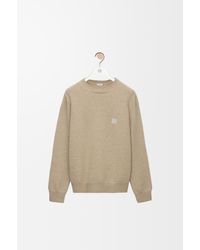 Loewe - Anagram Crew Neck Jumper - Lyst