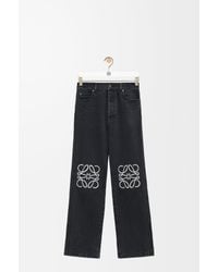 Loewe - Pantalón Vaquero Holgado Anagram En Denimsize Hombre - Lyst