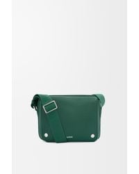 Loewe - Medium Pebble Messenger Bag In Supple Grained Calfskin - Lyst