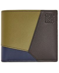 Loewe - Puzzle Bifold Coin Wallet In Classic Calfskin - Lyst