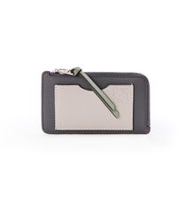 Loewe Leather Luxury Coin Cardholder In Soft Grained Calfskin For 