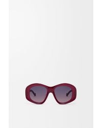 Loewe - Gafas De Sol Beveled Pentagon Mujer - Lyst