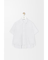 Loewe - Short Sleeve Trapeze Shirt - Lyst