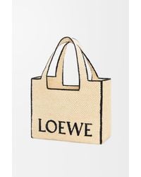 Loewe - Large Font Tote - Lyst